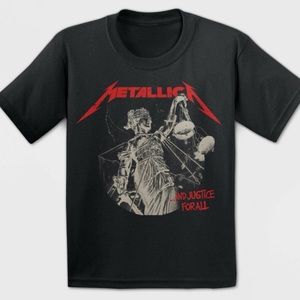 NWT KIDS METALLICA TEE